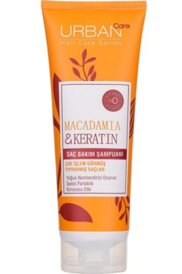 Urban Care Macadamıa&keratin Saç Bakım Şampuanı 250 ml