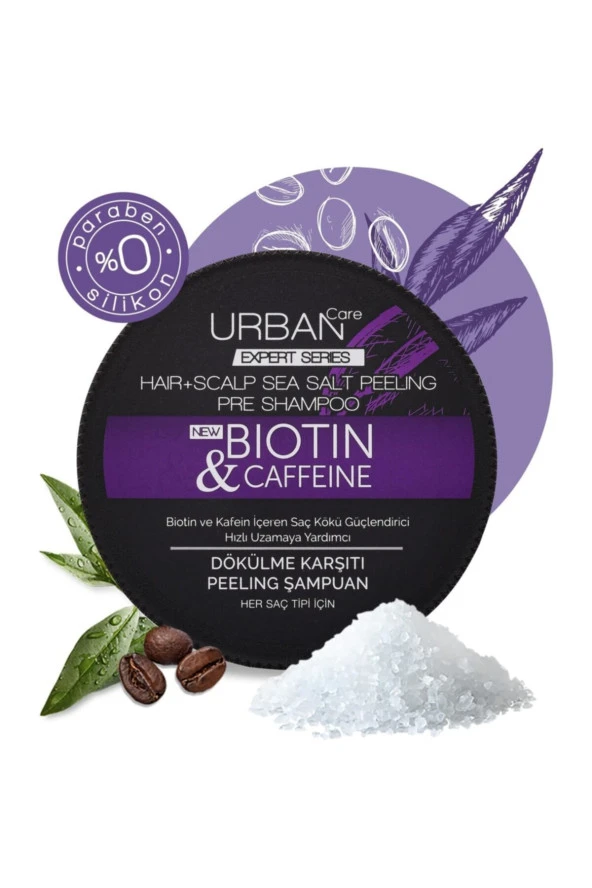 Urban Care Expert Biotin & Caffeine Şampuan 200 ml - Resim 3