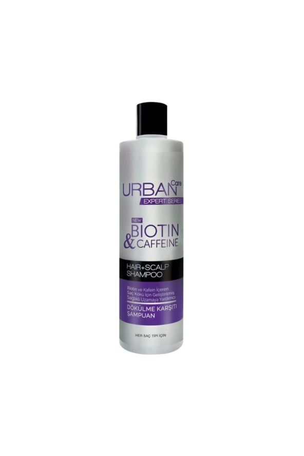 Urban Care Expert Serisi Biotin & Kafein Dökülme Karşıtı Saç Bakım Şampuanı 350 ml