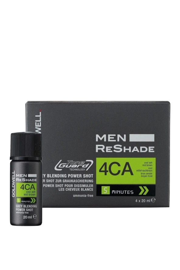 GOLDWELL 4ca Men Reshade 4 Shots X 20ml