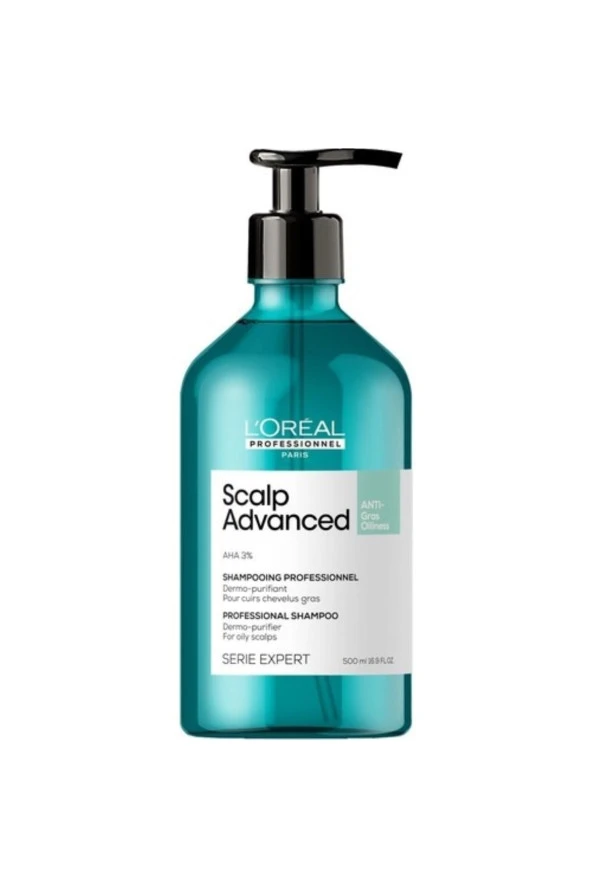 L'oreal Professionnel L’oréal Professionnel Scalp Advanced Anti-oiliness Dermo-purifier Shampoo 500 Ml EVA KUAFOR56749