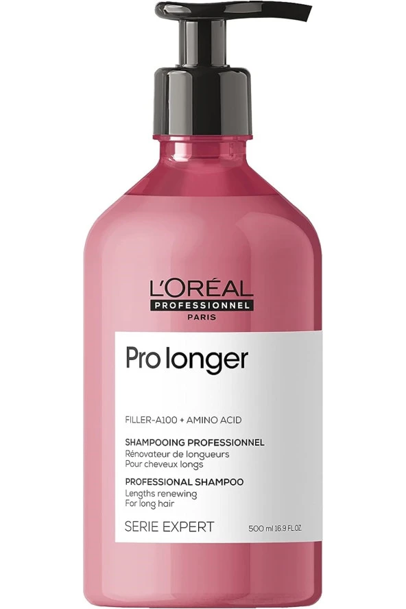 L'oreal Professionnel L'OREAL PROFESSİONNEL Serie Expert Pro Longer Kırılma Karşıtı Dolgunlaştırıcı Şampuan 500 Ml