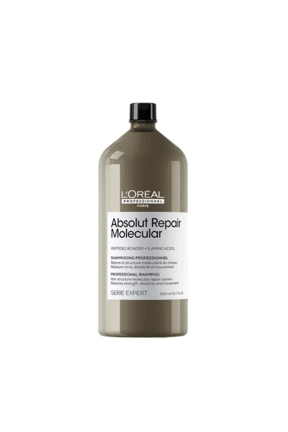 L'oreal Professionnel L'Oréal Série Expert Absolut Repair Molecular Shampoo - 1500 ml Yıpranmış Saçlar İçin 412511 ürün görseli 1