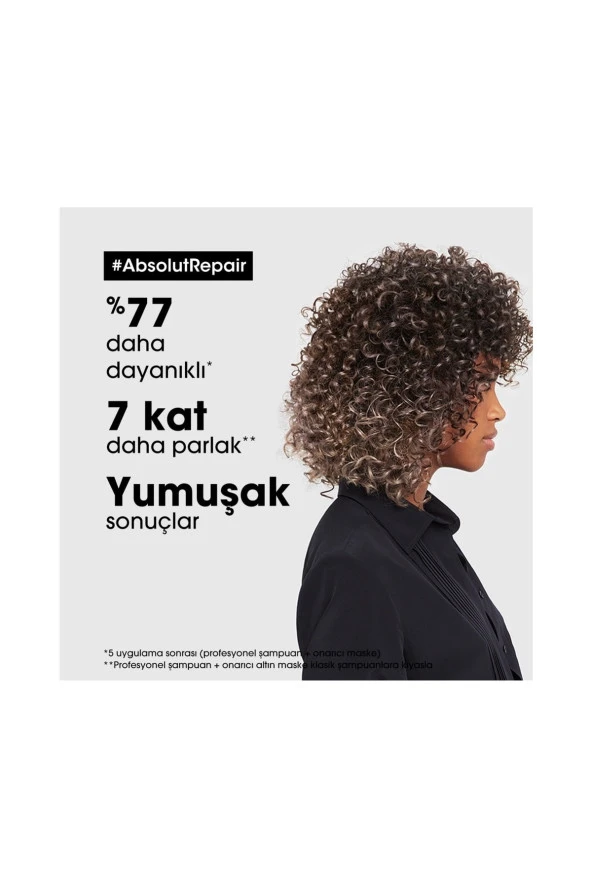 L'oreal Professionnel Serie Expert Absolut Repair Strengthening Shampoo 300 Ml - 3