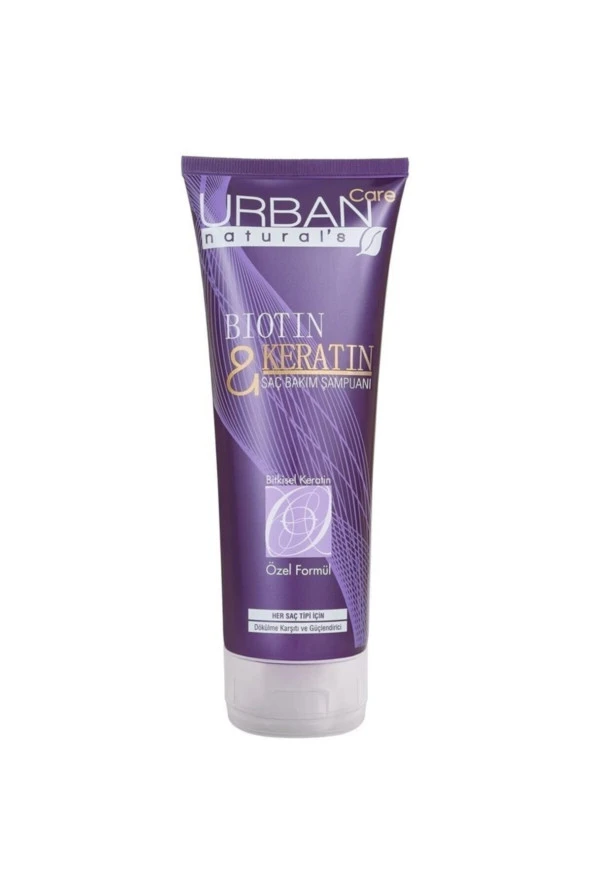 Urban Care Biotin & Keratin Shampoo Saç Bakım Şampuanı 250 Ml