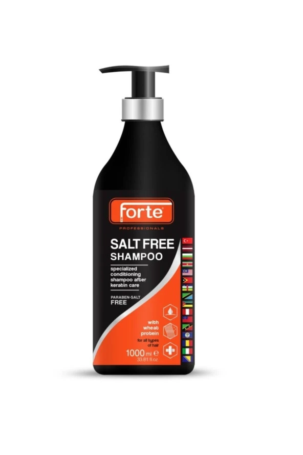 FORTE Tuzsuz Şampuan Salt Free Shampoo 1000ml ürün görseli 1