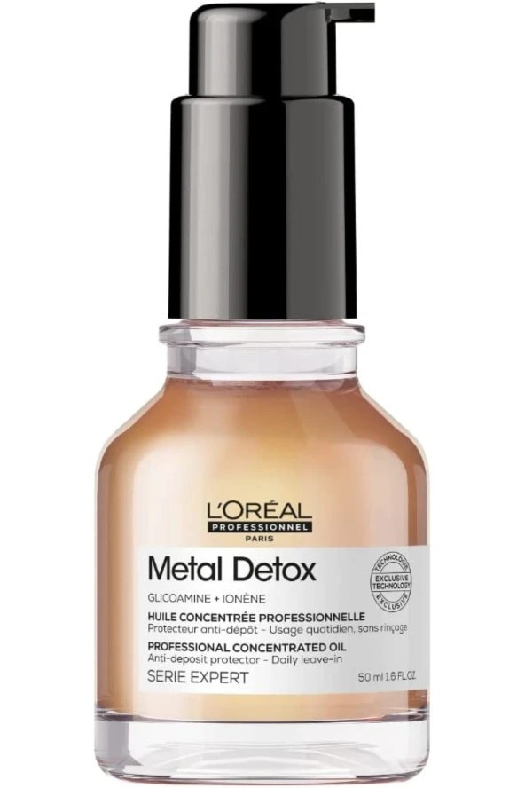 L'oreal Professionnel L'OREAL PROFOSSİONNEL Serie Expert Metal Detox Oil Konsantre Yağ 50 Ml