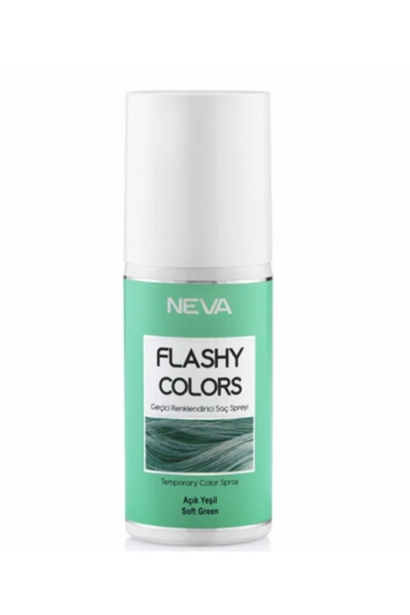 Neva Flashy Colors Geçiçi Renklendirici Sprey Açık Yeşil