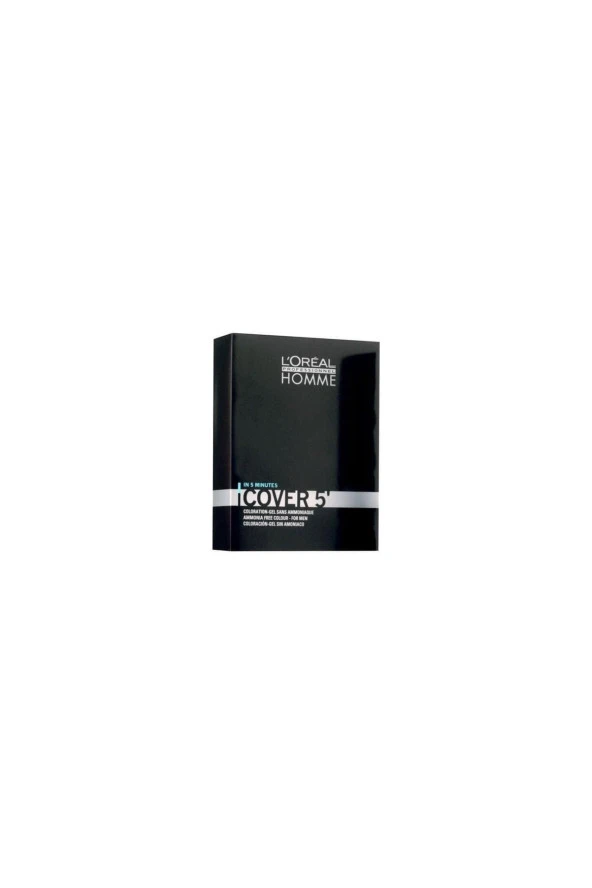 L'oreal Professionnel Pour Homme Cover 5' Erkekler Için Amonyaksız Saç Boyası No:4- Kestane 3x50 Ml
