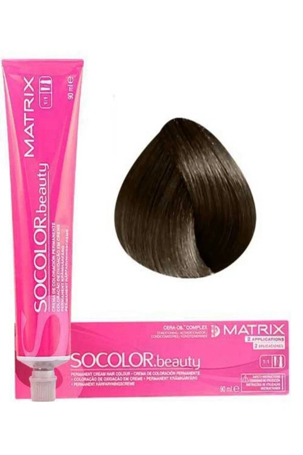 Matrix Açık Kestane Socolor 5n Saç Boyası 90 Ml