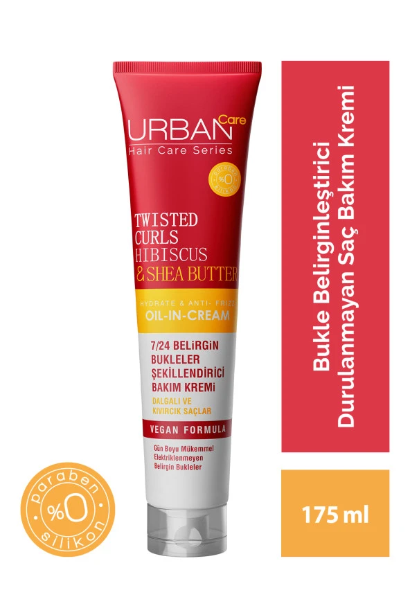 Urban Care Curl Hıbıscus&shea Bakım Kremi 175ml