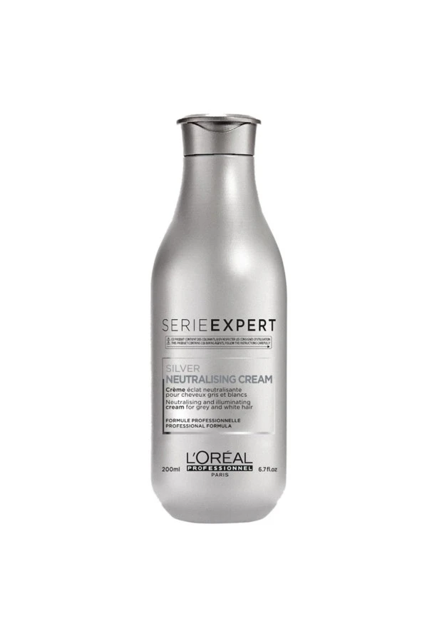 L'oreal Professionnel Serie Expert Silver Neutralising Beyaz Saçlar Için Parlaklık Veren Saç Kremi 200ml