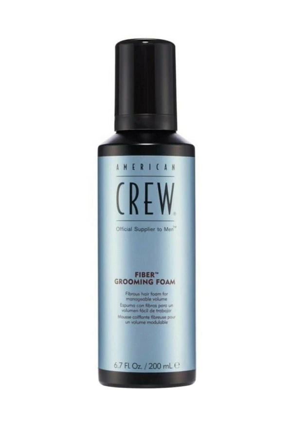 American Crew Fiber Grooming Foam Orta Tutuşlu Lifli Köpük 200 ml