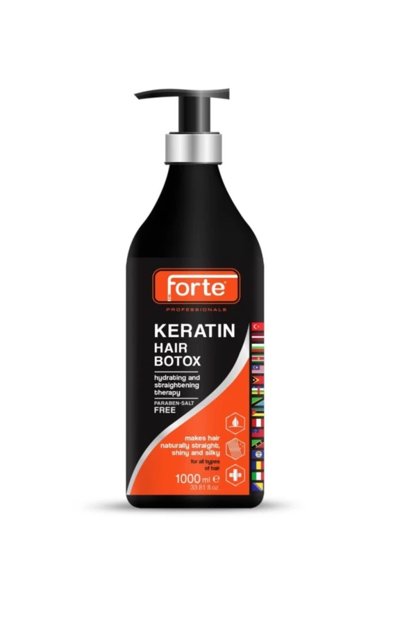 FORTE Saç Keratin Botox Bakımı 1000ml