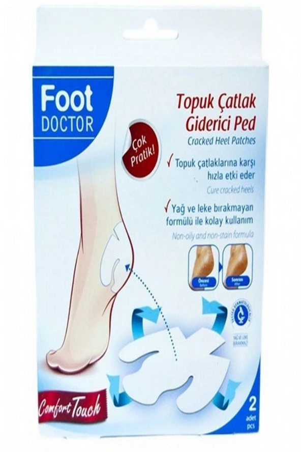 Foot Doctor Ayak Koruyucu Topuk Çatlak Flasteri