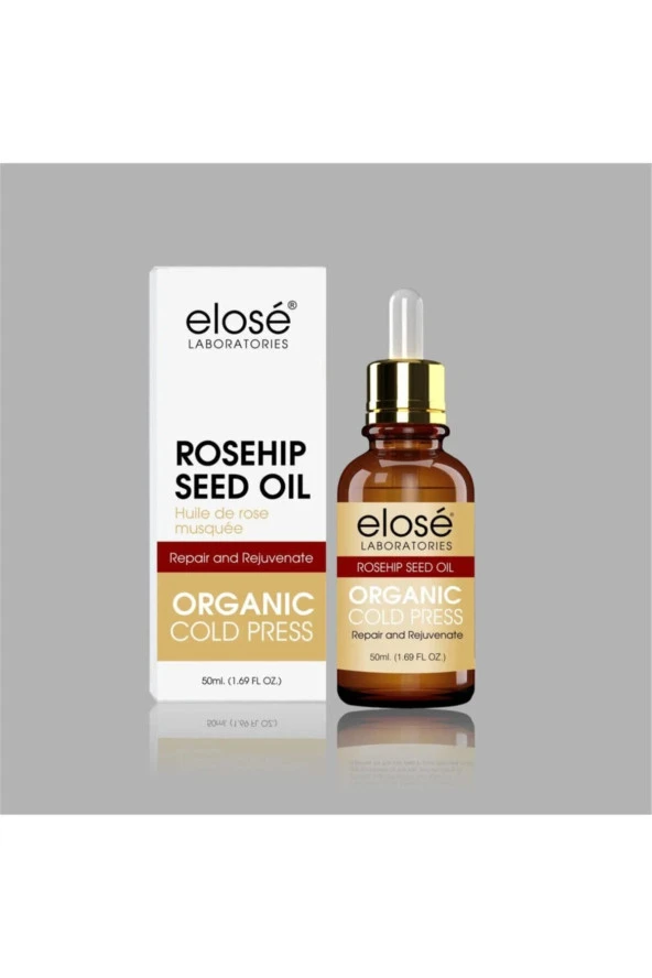 DermaDerm Unisex Elose Rosehip Seed Oil Kuşburnu Yağı 50 ml