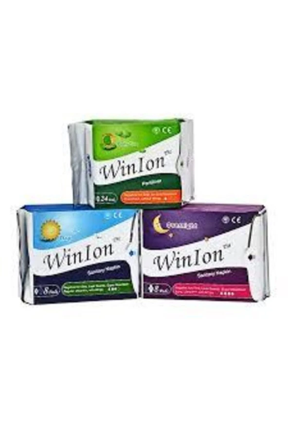Winalite Winion Negatif Iyonlu Ped Gece+normal+günlük