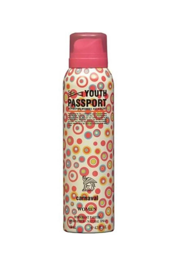 Youth Passport Kadın Deodorant Carnaval 150 Ml 8698742820394