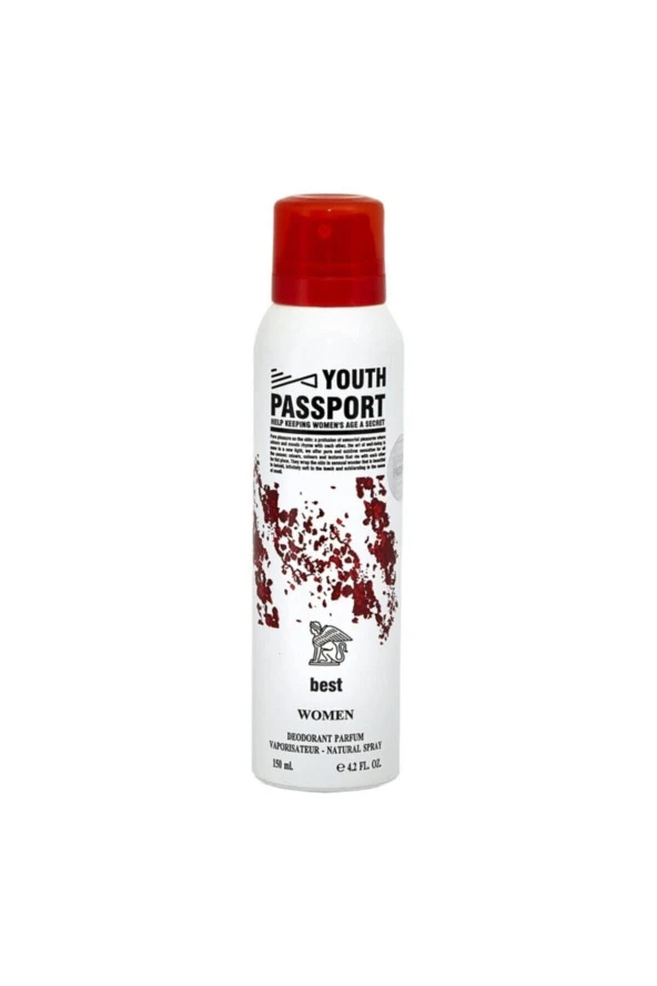 Youth Passport Best Kadın Sprey Deodorant 150 Ml - Resim 2