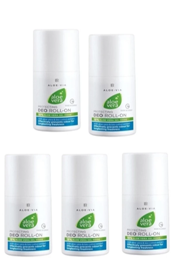 LR Loe Vera Deo Roll-on Alkolsüz 50 Ml X 5 Adet