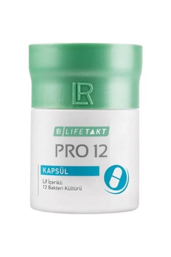 LR Lifetakt Pro12  Probiyotik Besin Takviyesi  30 Kapsül