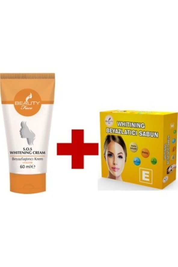 Beauty Face Whıtenıng Cream 60 ml + Whıtenıng Sabun 30 gr