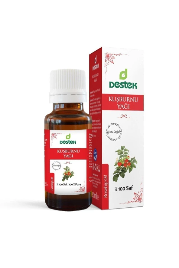 Destek Kuşburnu Yağı 20 ml .