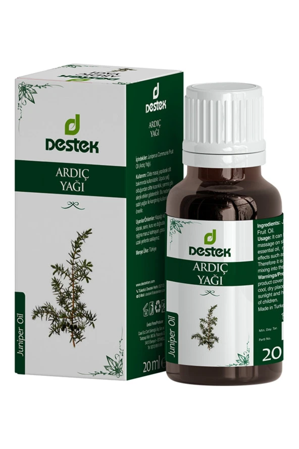 Destek Ardıç Yağı 20 Ml