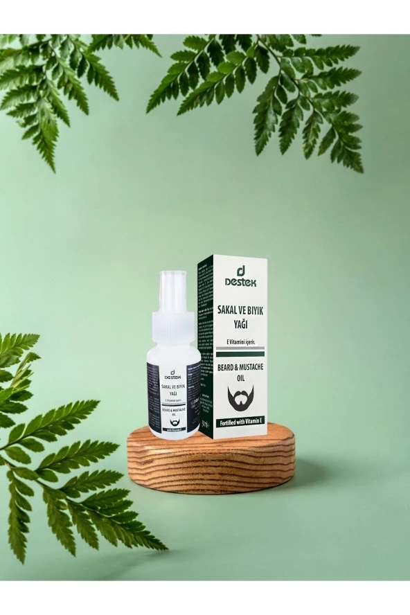 Destek Sakal Ve Bıyık Bakım Yağı 50ml