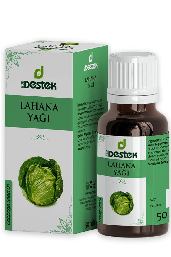 Destek Lahana Yağı 50 Ml