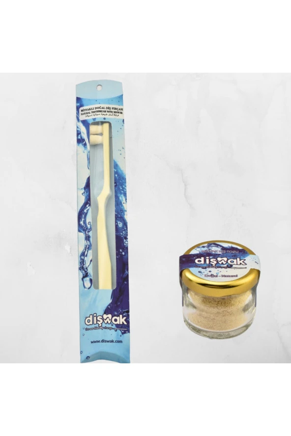 Toothwak Misvak Başlı Diş Fırçası + Misvak Tozu