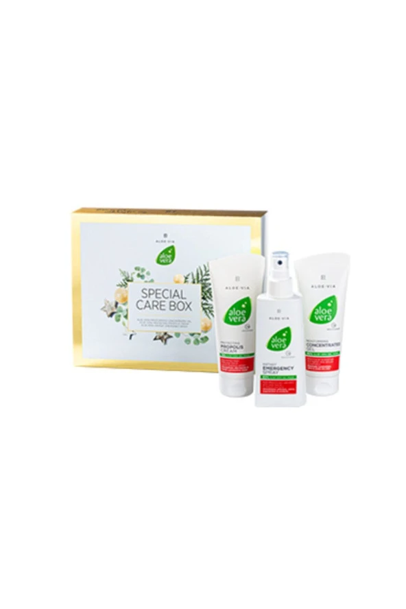 LR Aloe Via Aloe Vera Special Care Box Acil Durum Ilk Yardım Seti