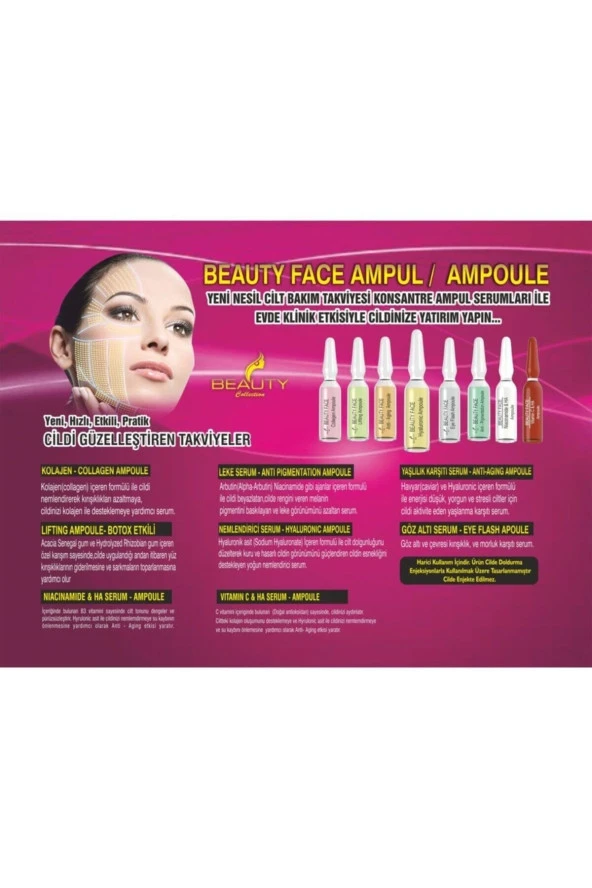 Beauty Face Cilt Beyazlatıcı Krem 60 ml ve  Serum 2 ml Seti - 2