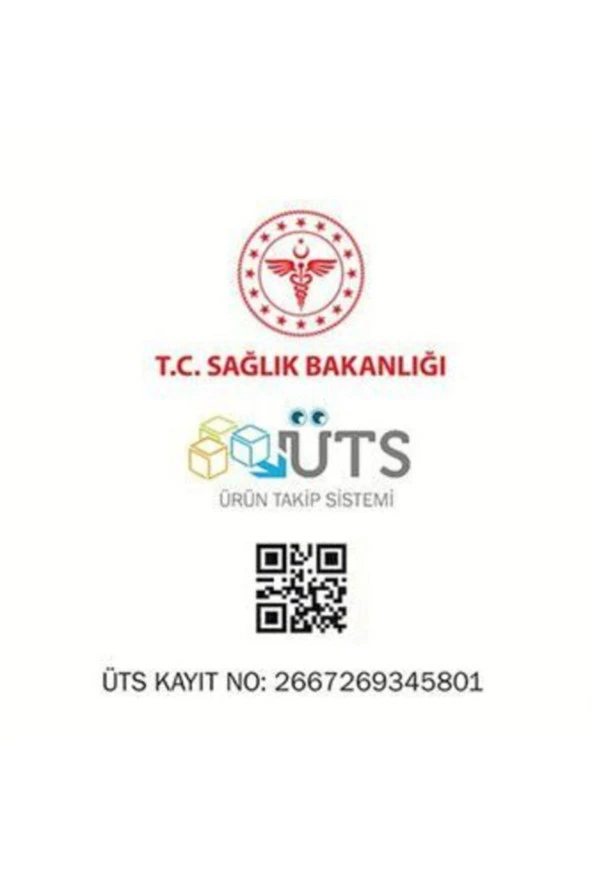 Ersav Beyaz Yıkanabilir Sağlık Bakanlığı Onaylı Bariyer Filtreli Maske - 2