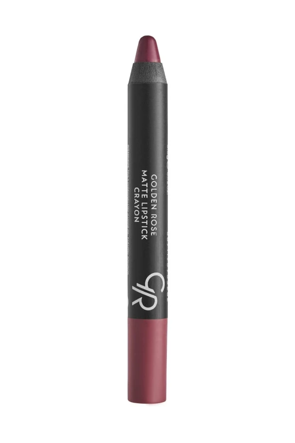 Golden Rose Matte Lipstick Crayon No:08 Mulberry - Mat Kalem Ruj