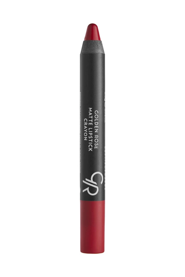 Golden Rose Matte Lipstick Crayon No:23 Red Dose - Mat Kalem Ruj - 2