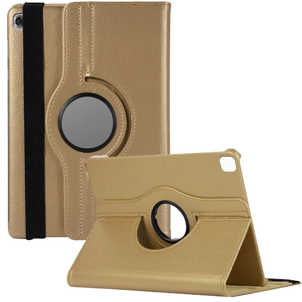 Lenovo Tab M10 Plus TB 125FU 3 Nesil Uyumlu Döner Standlı Tablet Kılıfı - Resim 9