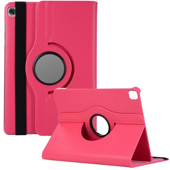Lenovo Tab M10 Plus TB 125FU 3 Nesil Uyumlu Döner Standlı Tablet Kılıfı - Resim 3