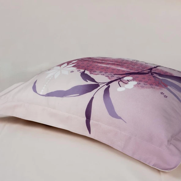 DİJİTAL SATEN ÇİFT KİŞİLİK NEVRESİM TAKIMI LİLYA - Resim 3