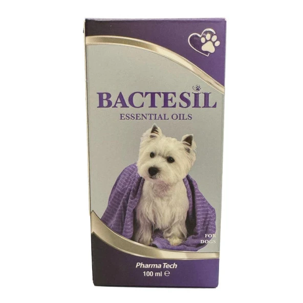 Bactesil Köpekler için Bağışıklık Sistemi ve Tüy Güçlendirici Esansiyel Yağ 100ML