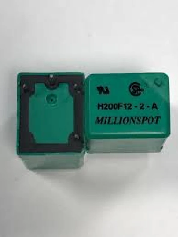 Dc 12V 4 Uçlu Röle / 300Om, 5A / 240Vac, 20X16X24Mm,H200F12-2-2-A ürün görseli 1