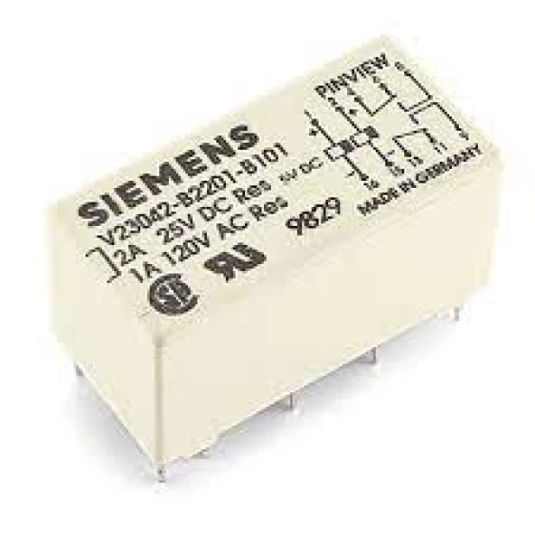 5V 1A 2C Telekom Röle Sıemens Polarize, Monostable Veya Bistable