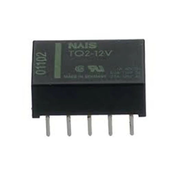 Tq2-12Vdc 12V Çift Kontak Çift Bobin Röle ürün görseli 1