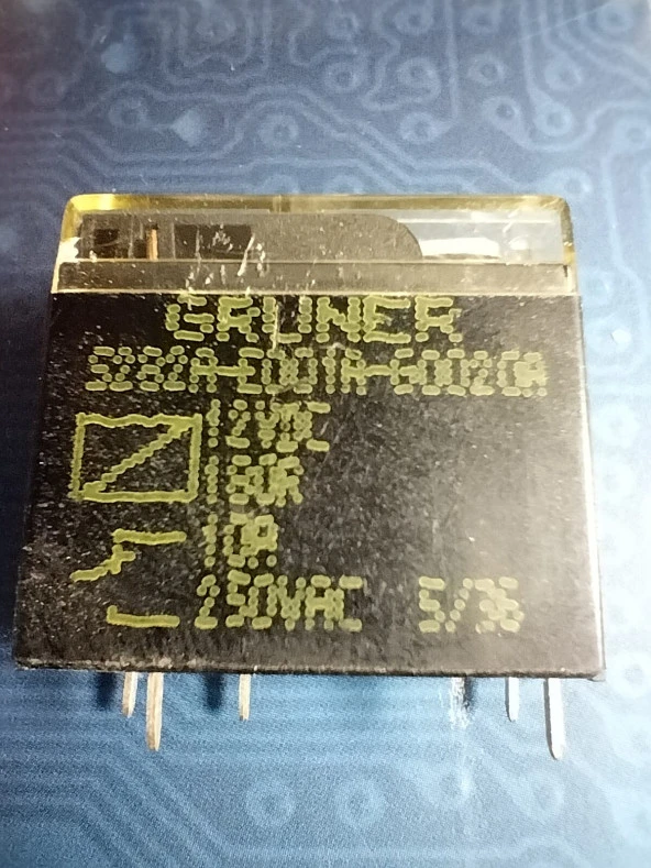 12V 10A Tek Kontak Röle - Resim 2