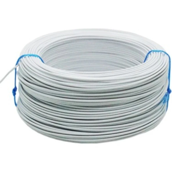 0.22Mm Çok Telli Montaj Kablosu 1Mt Beyaz ürün görseli 1