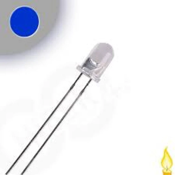 5Mm Mavi Mum Led ürün görseli 1