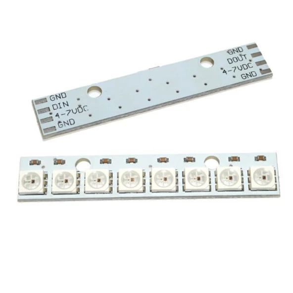 Ws2812 5050 Rgb Neopixel Led Module 5V 8 Led ürün görseli 1