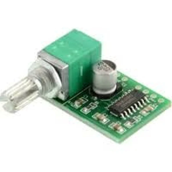 Mini Pam8403 3W + 3W Potansiyometreli Dc 5V Ses Amplifikatörü