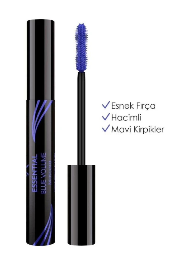 Golden Rose Essential Volume Mavi Maskara - 3