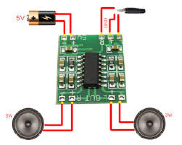 Pam8403 Mini Digital Amplifier - Resim 2